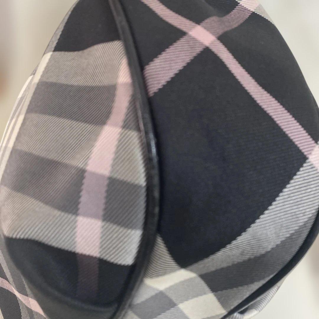 バーバリー ブルーレーベル　ワンショルダー　ノバチェック　2way ホースロゴ