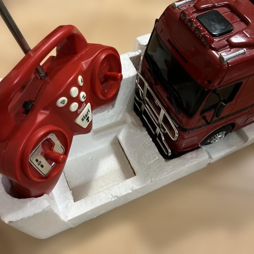 希少！　特大　コカコーラ　トレーラー　ラジコン　全長70cm 120周年記念品