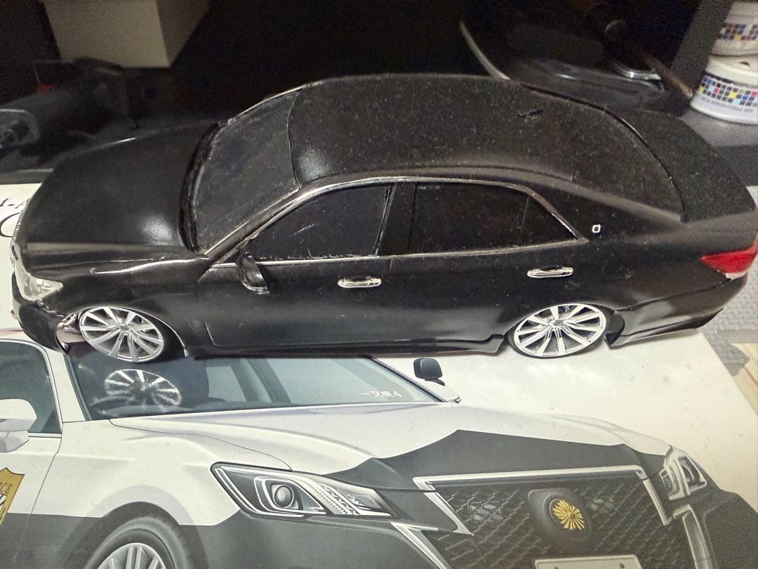 Aoshima 21クラウン 1/24 ブラック