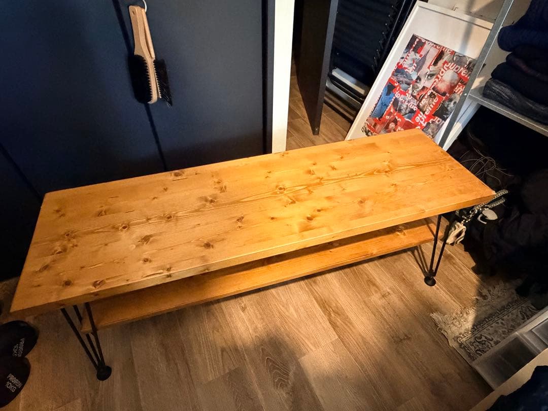 LOWYA テレビ台 ロウヤ 天然木 テレビボード ローボード 117cm