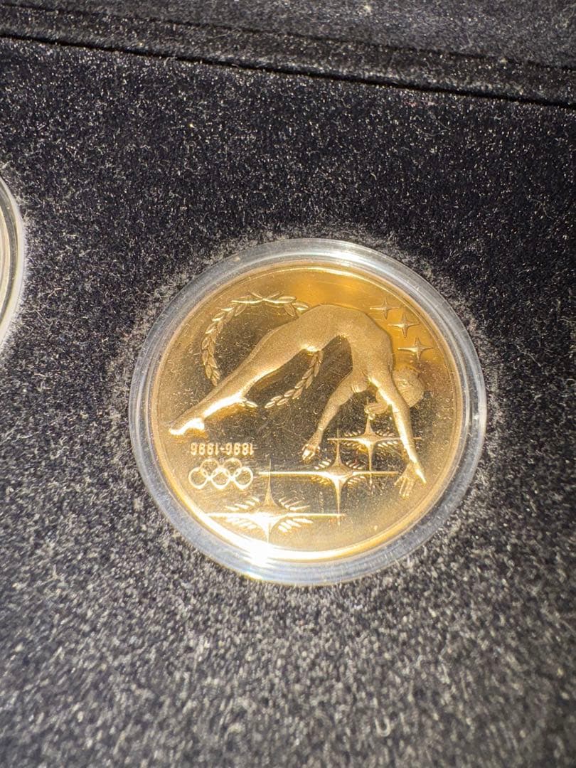 た*ろ様 1*3様 1896-1996年 オリンピック　100周年 記念金
