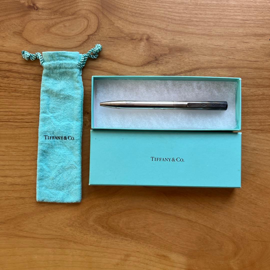 TIFFANY&Co.ティファニー 1837 ボールペン ツイスト式 925刻印