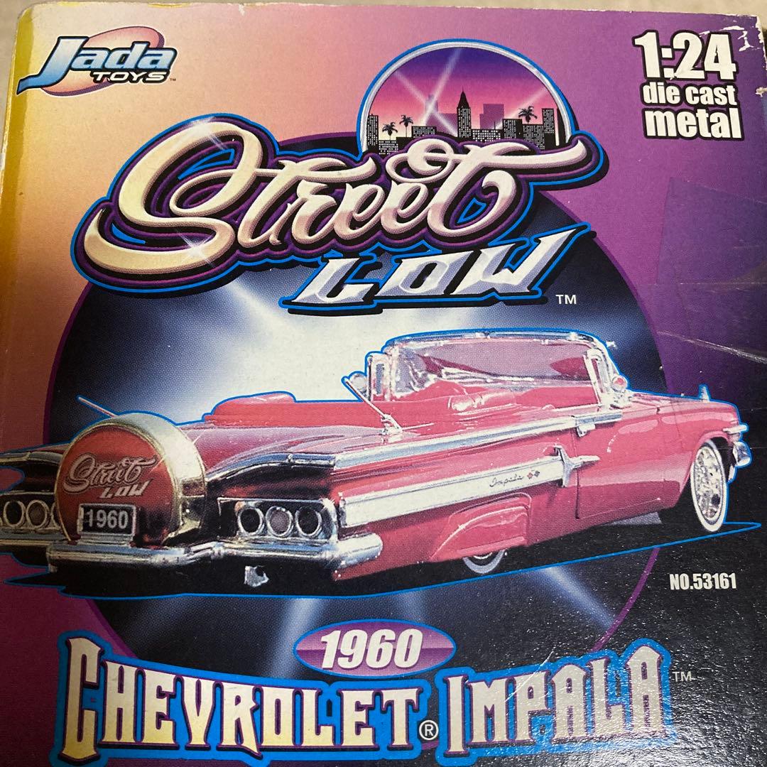 jada toys 60 Impala Lowrider 1/24ストリートロウ