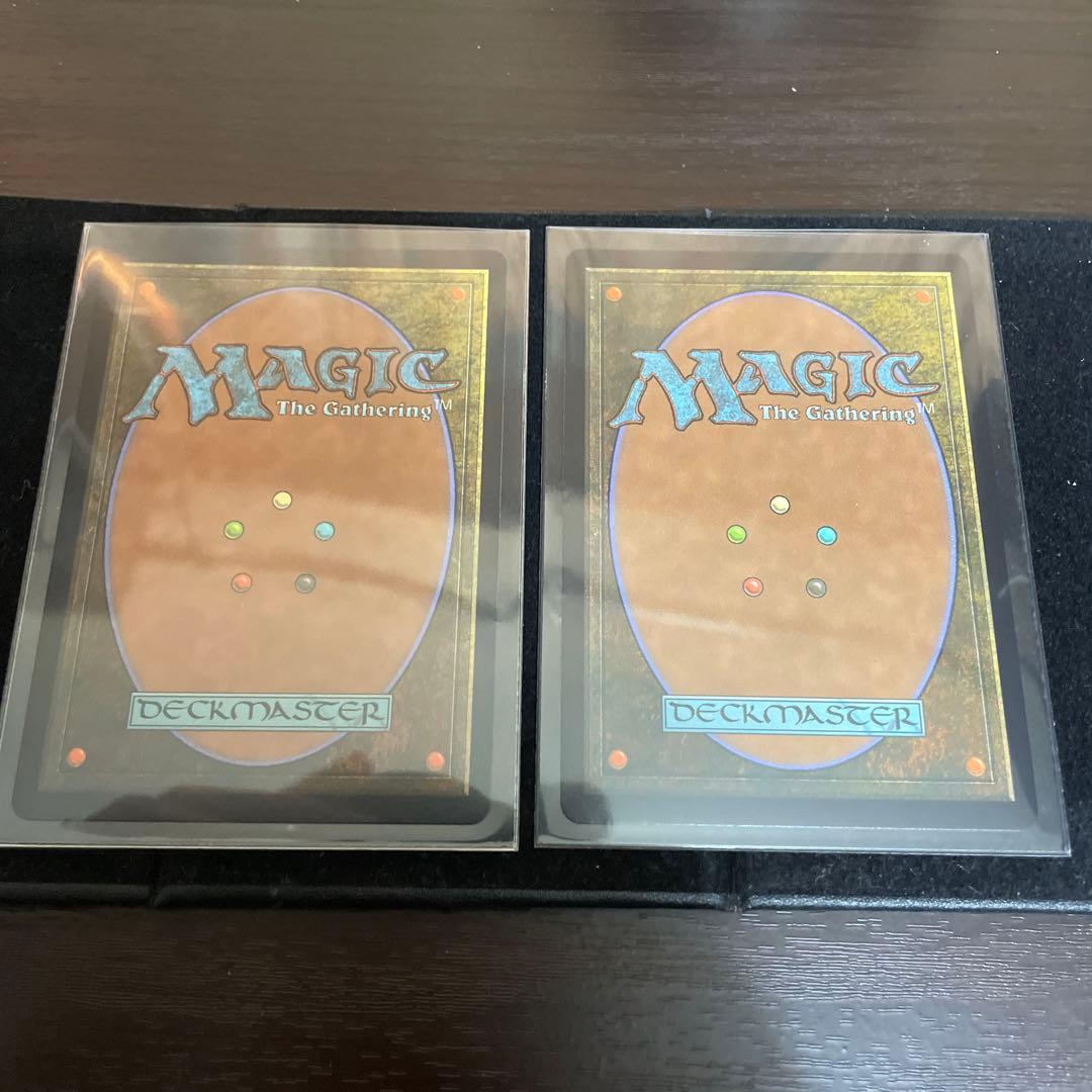 MTG 迷える黒魔道士、ビビ 敬虔なカード、ワッカ日本語 foil