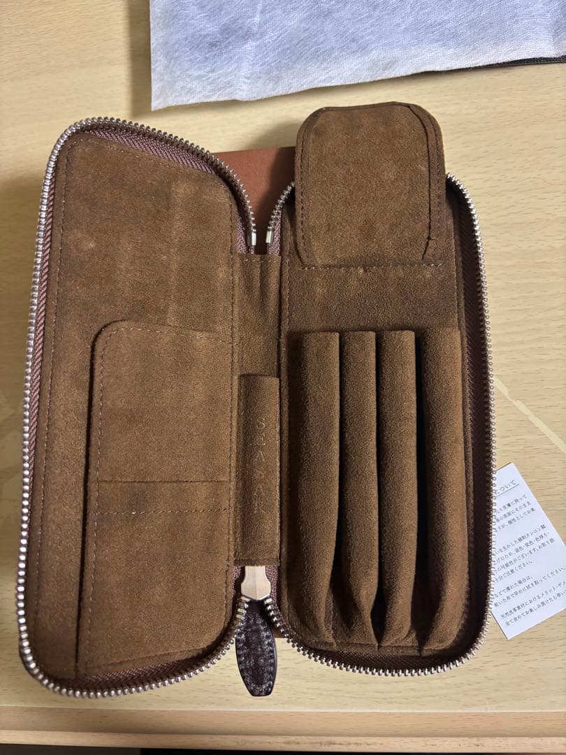 SEASAR しーさー Ductペンケース マルゴーフォグ カスターニャ