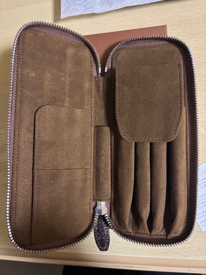 SEASAR しーさー Ductペンケース マルゴーフォグ カスターニャ