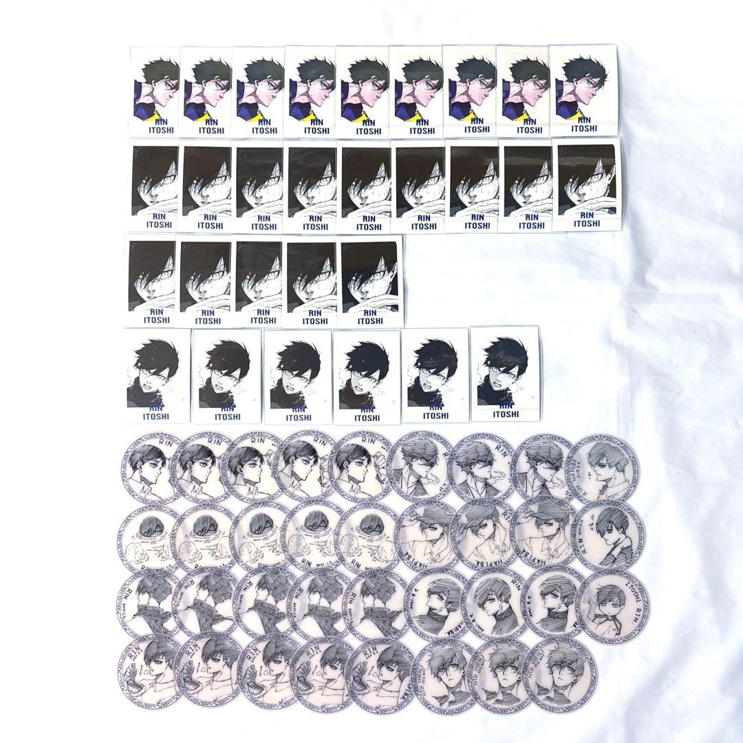 ブルーロック展 ブルロ展 ぱしゃこれ クリアシート 糸師凛 蟻生 時光 カード