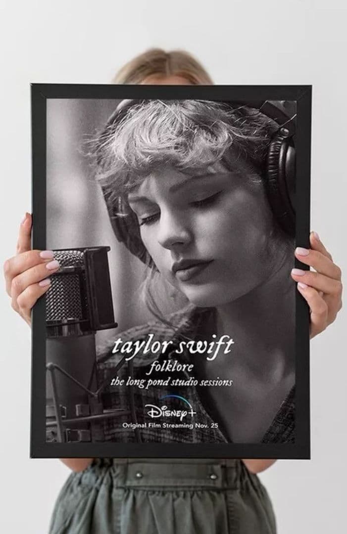 『フォークロア: ロング・ポンド・スタジオ・セッションズ』Disney+ポスター