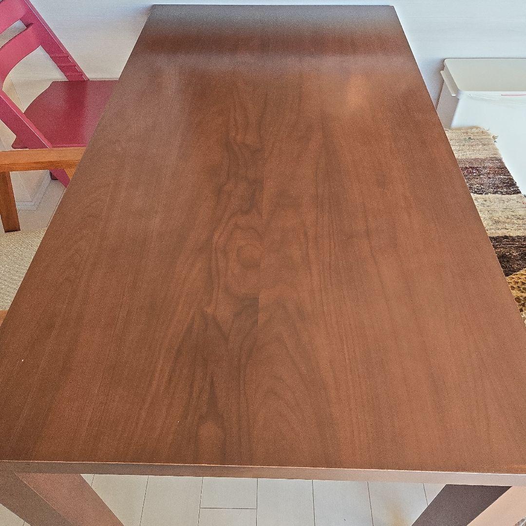 ダイニングテーブル　150×80×72　無垢　ウォールナット