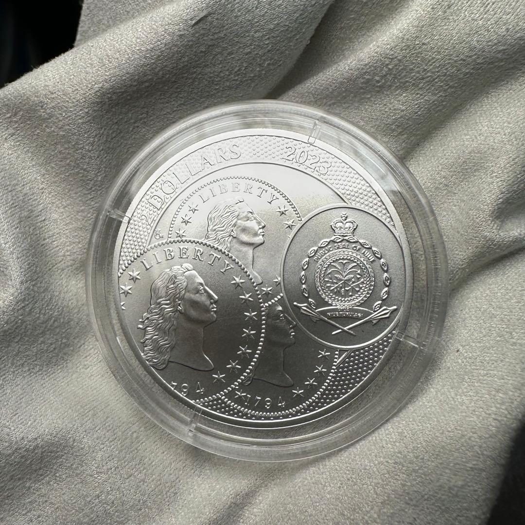 【銀貨】ニウエ 2023 2ドル 純銀1オンス 発行枚数5000枚 0831