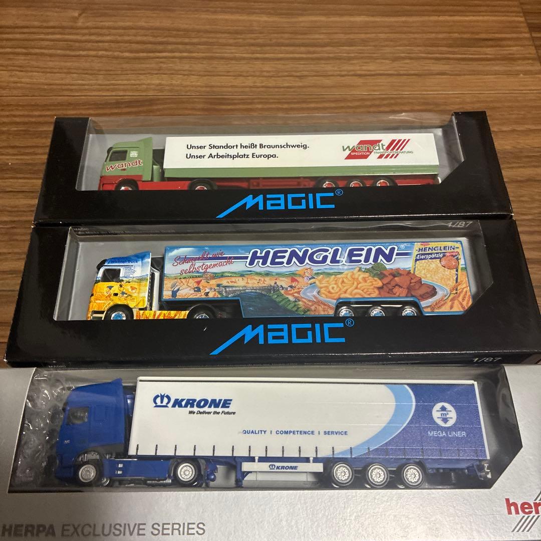 1/87 herpa ALBEDO MAGIC 等6台セット