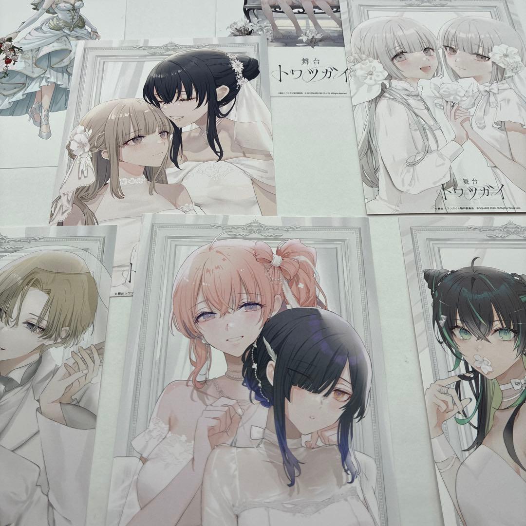 【7枚セット】トワツガイ　ポストカード　入場特典　会場限定　レア