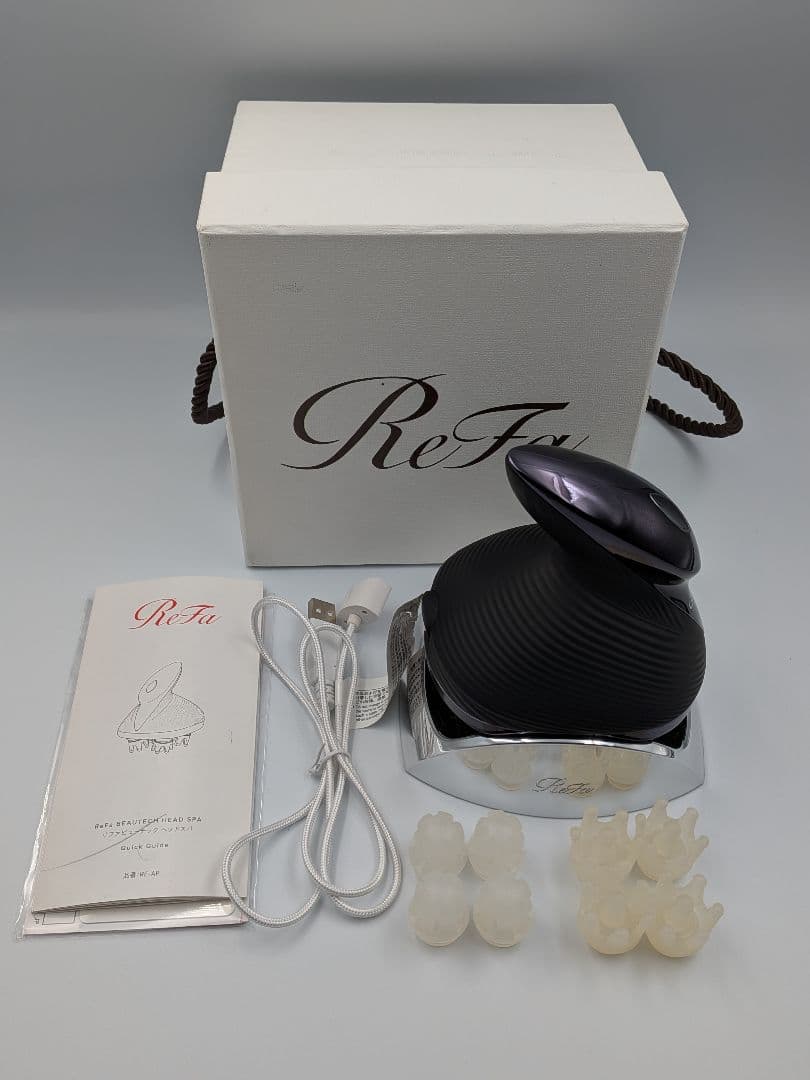 Refa リファ ビューテック ヘッドスパ RE-AP ブラック 黒