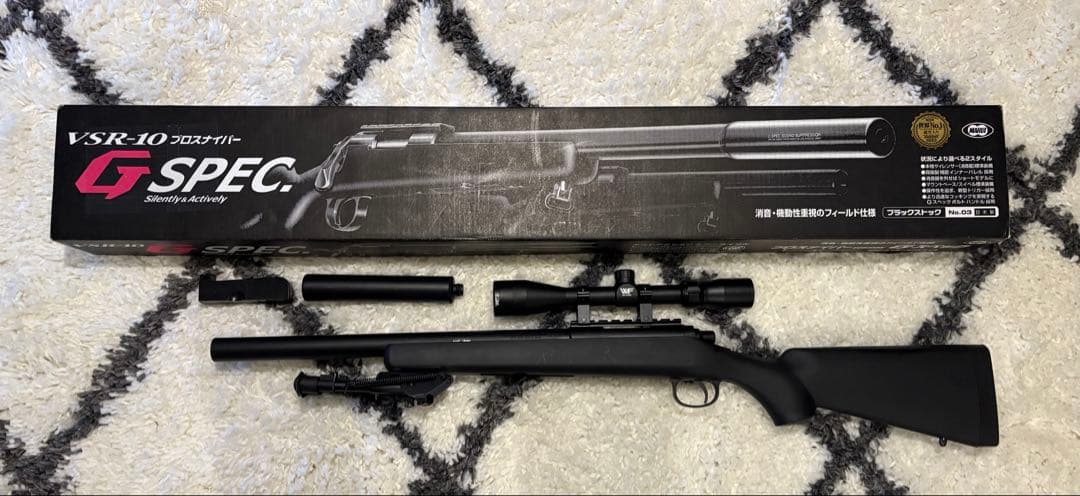 期間限定値下げ！東京マルイVSR-10 G SPEC +スコープ,バイポッド