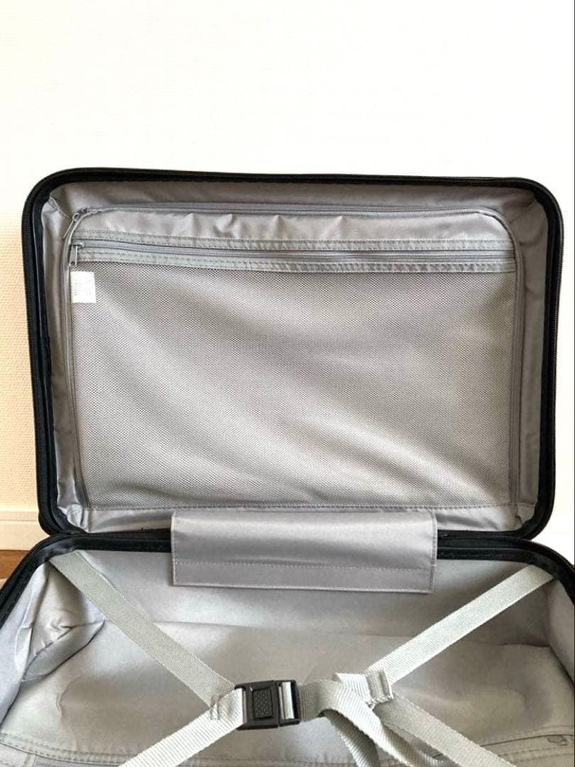 無印良品　バーを自由に調節できるハードキャリーケース　36L ブラック