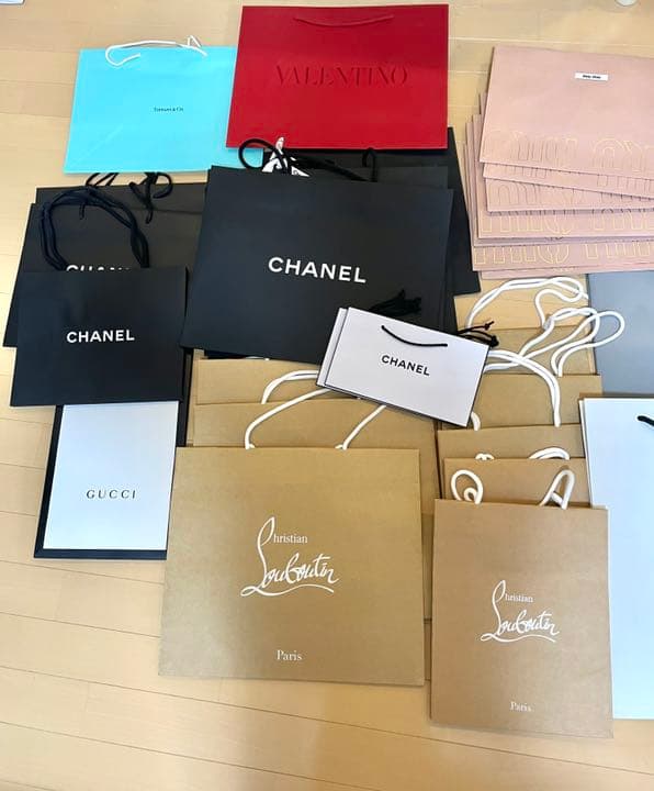 ハイブランド 紙袋 34枚