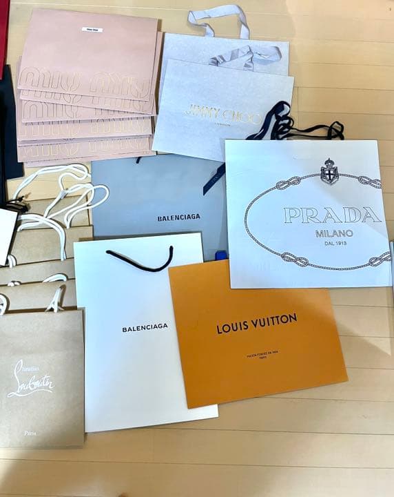 ハイブランド 紙袋 34枚