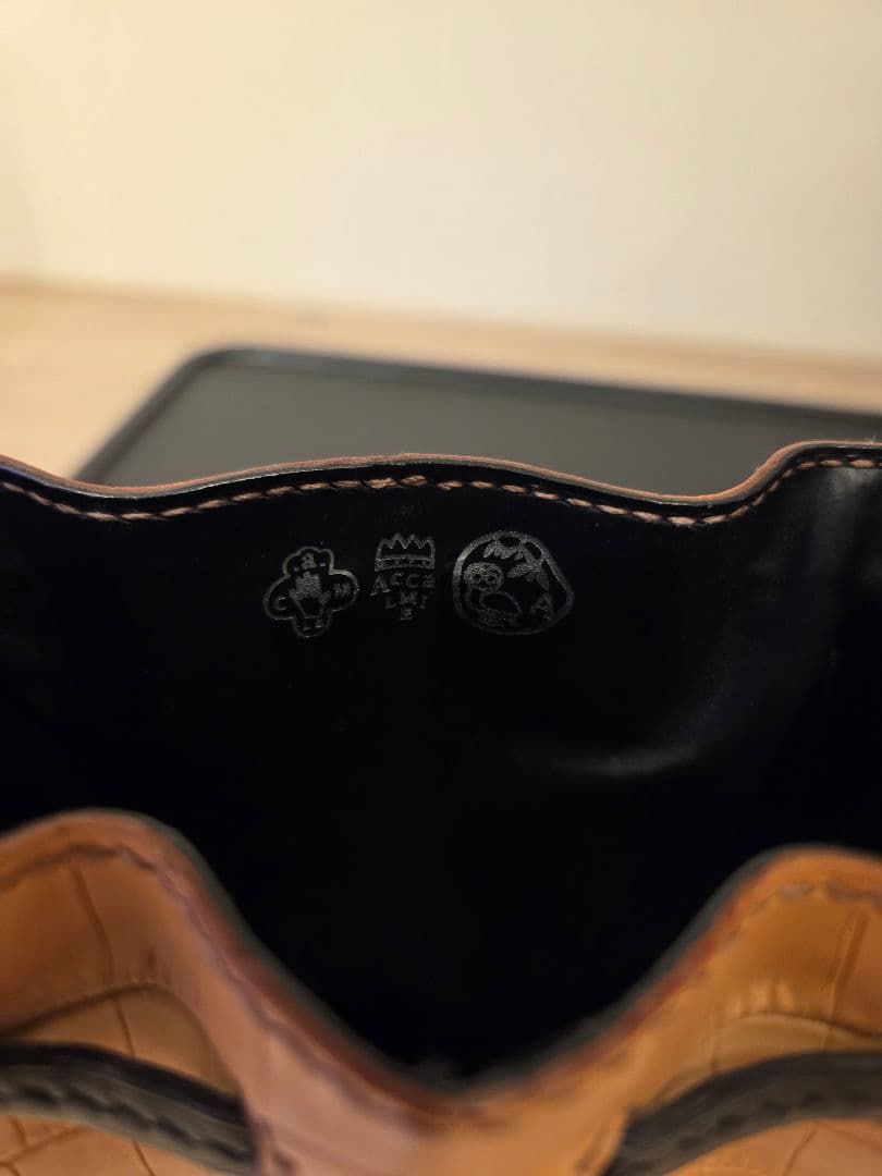 バッグ accalmie GOELAND Crocodile Calf