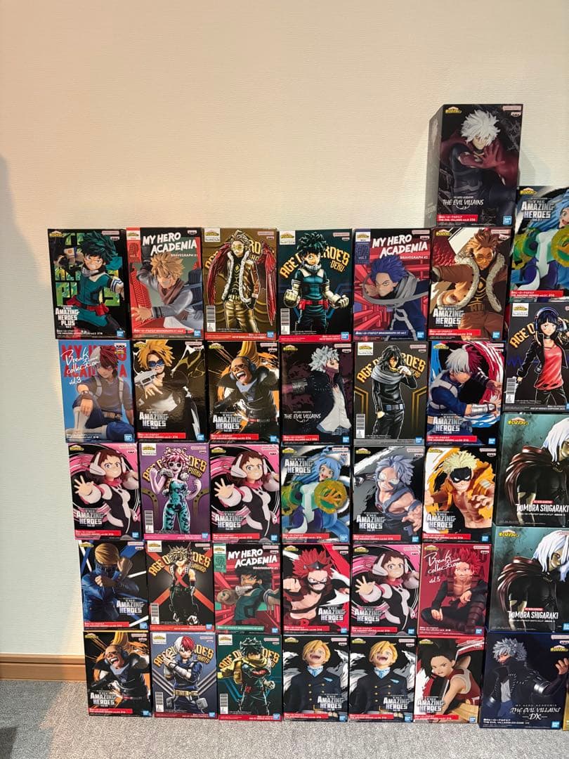 【未開封品】僕のヒーローアカデミアフィギュア４６個まとめ売り