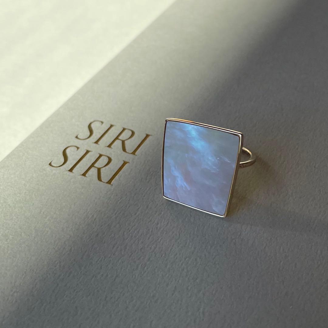 f*i様 SIRI SIRI リング 螺鈿 Sサイズ (10号程度)