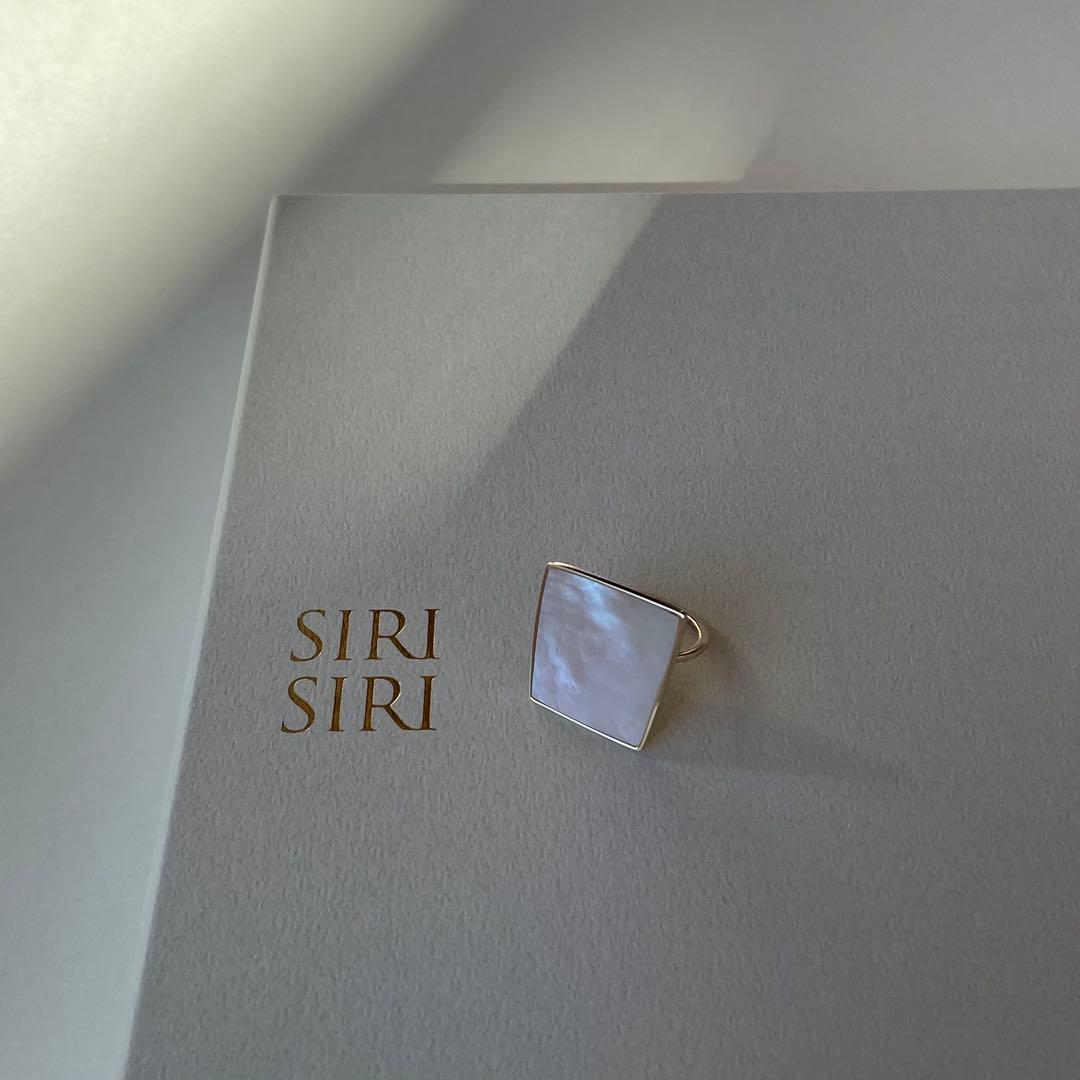 f*i様 SIRI SIRI リング 螺鈿 Sサイズ (10号程度)