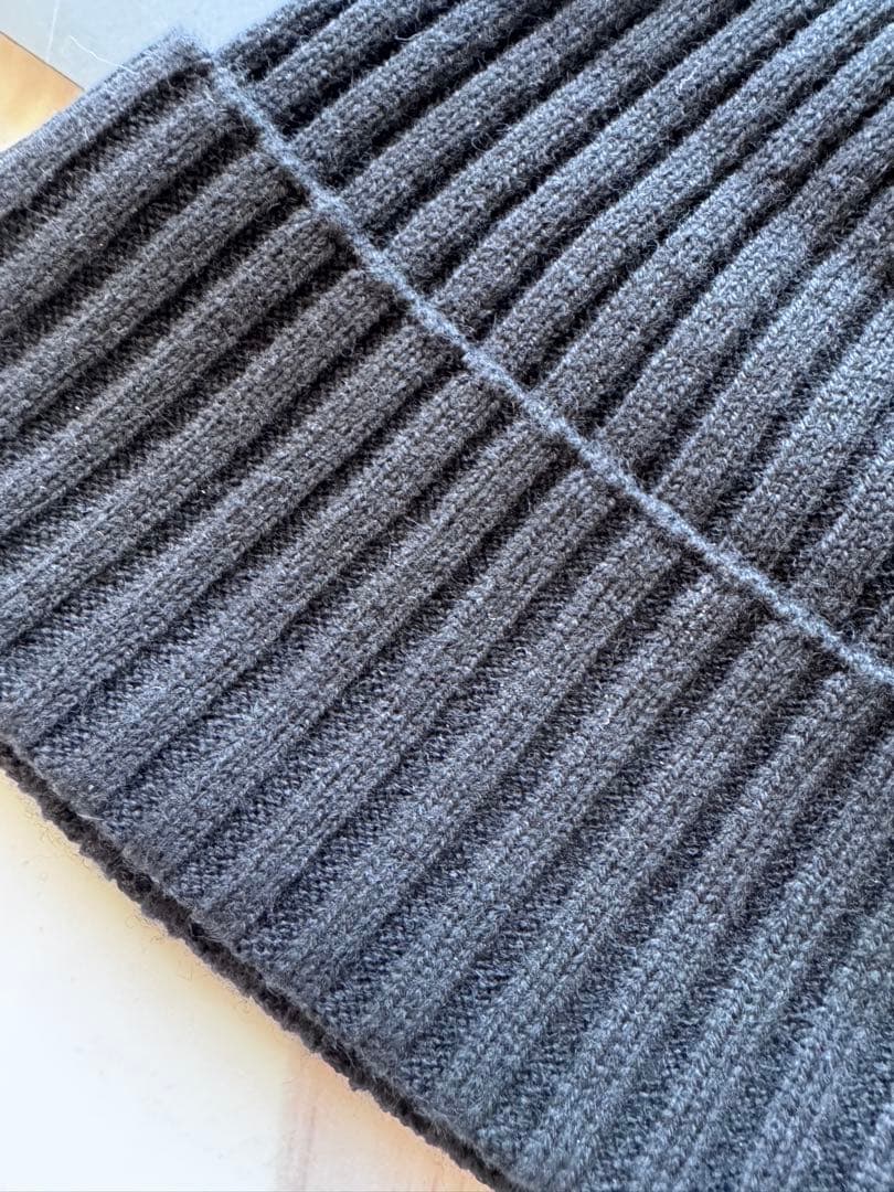 【新品未使用】クロムハーツ☆カシミヤニットビーニー☆CHプラス　黒