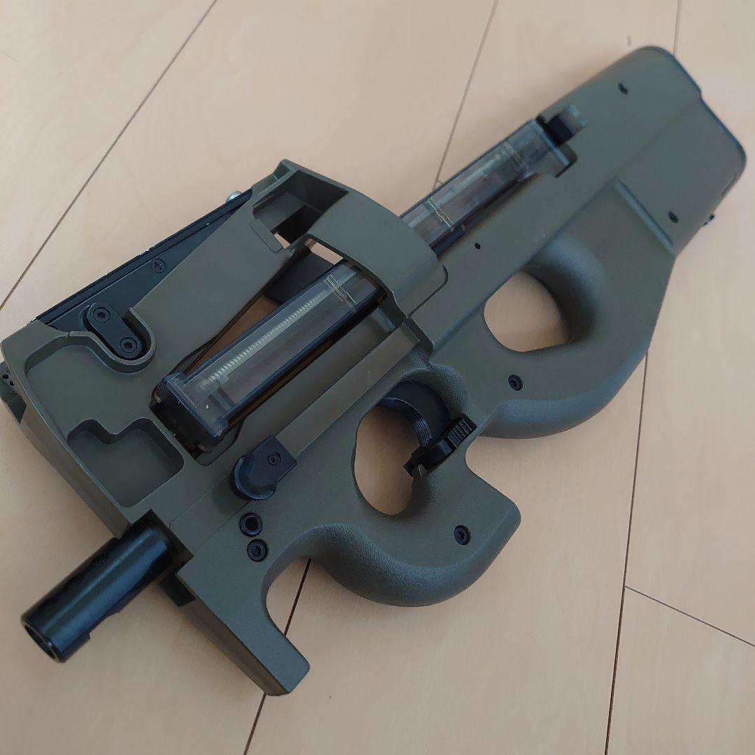 トイテック　P90　プロジェクト90　ODカラー（外部ソースエアガン）