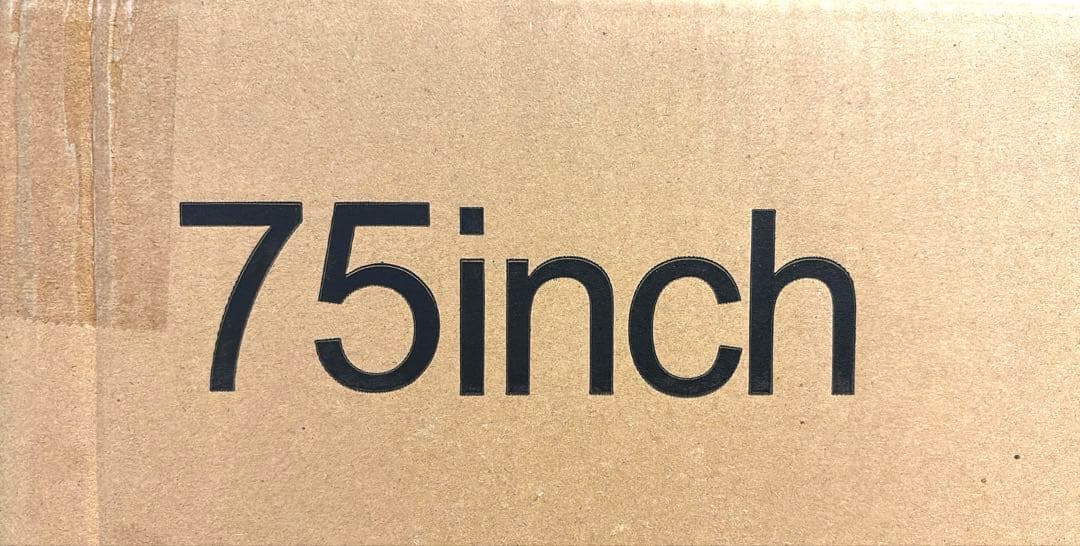 75インチ 液晶テレビ 保護パネル テレビカバー アクリル製 地震対策