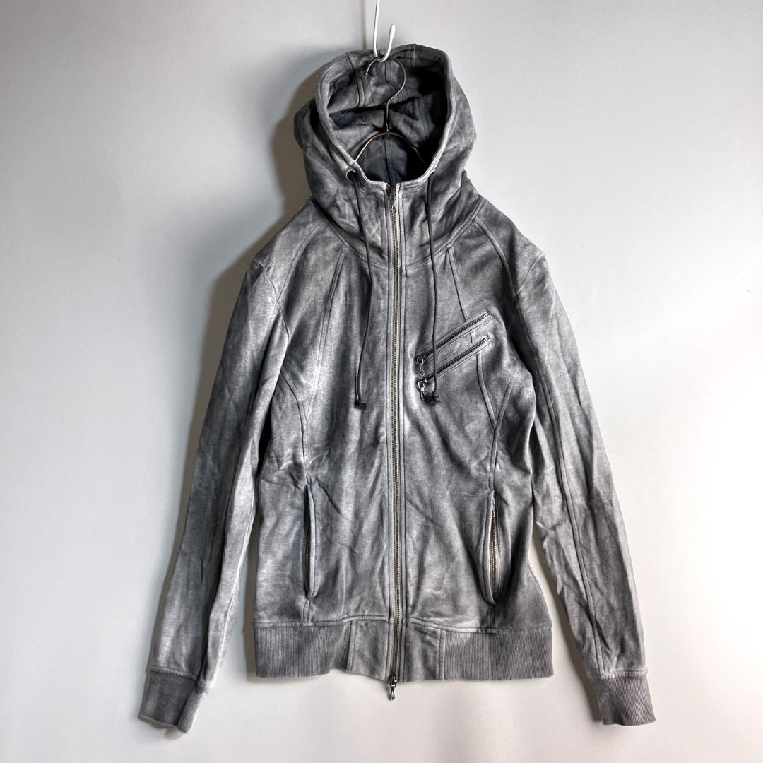 青みそさま　FUGA ネオグランジ y2k 変形フーディ マルチジップ フェード