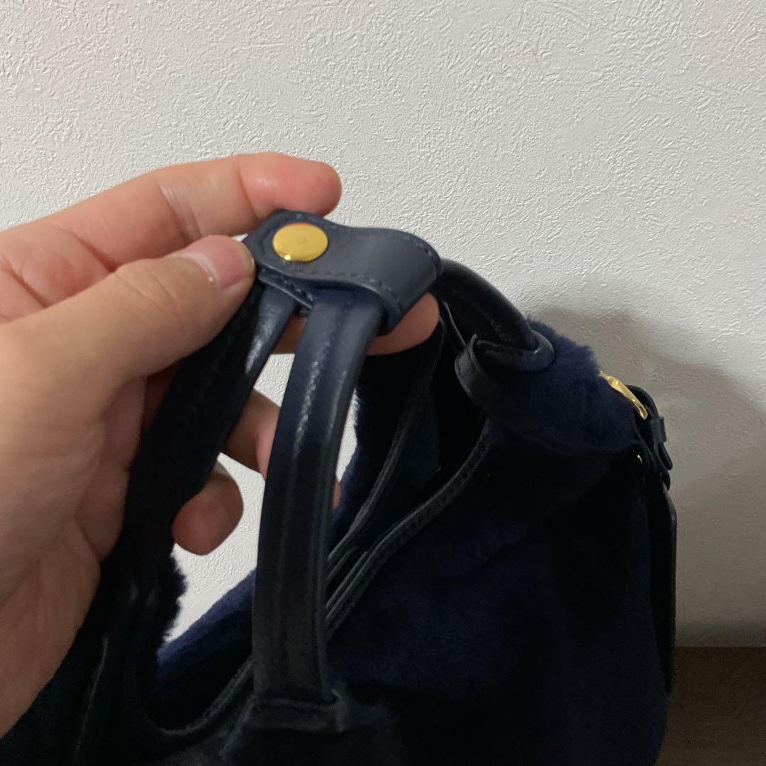 ☆開店セール☆ 新品未使用 美品 ペレリールッソ レザー×メリノライトムートン