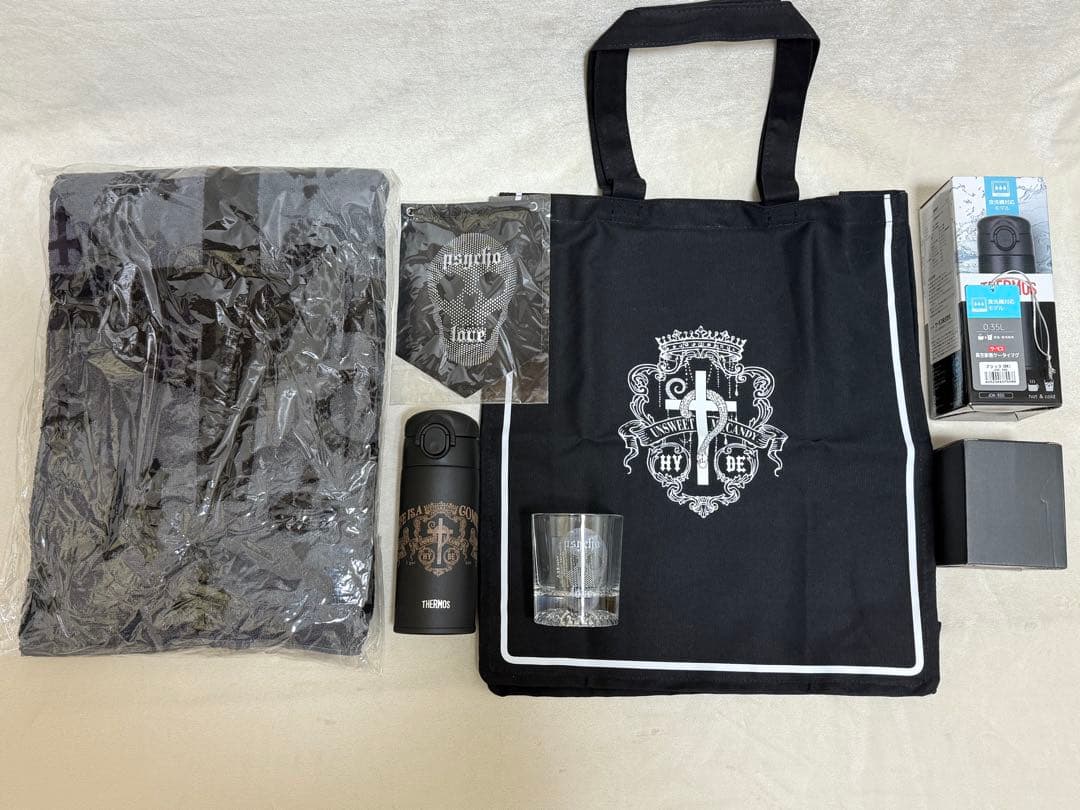 HYDE LIVE 2023VVIP席限定オリジナルグッズTHERMOSグラス