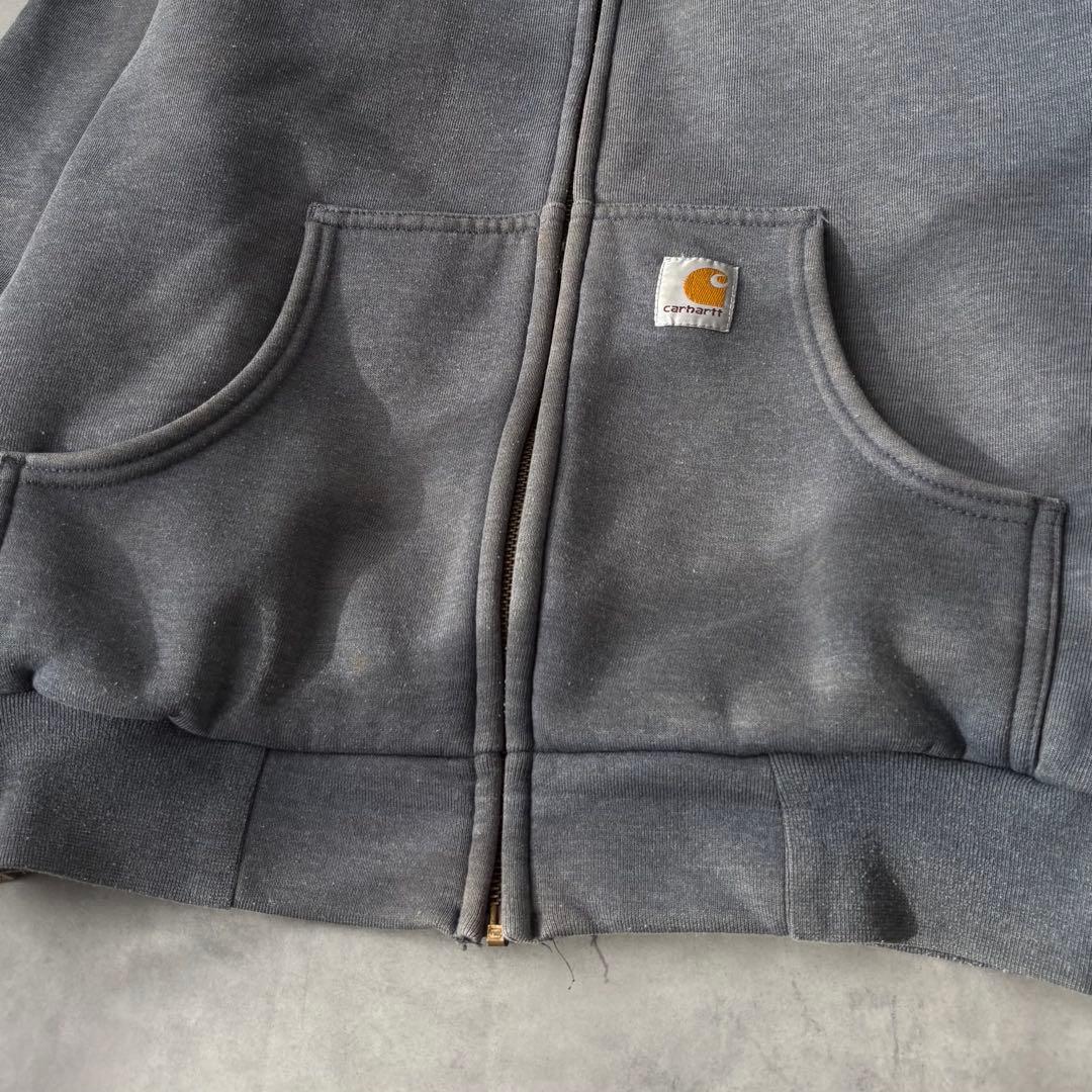 バ*ー様 16120 カーハート パッチロゴ フェード フルジップパーカー