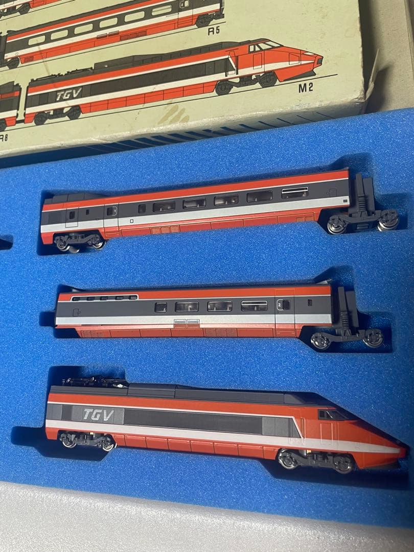 KATO Nゲージ TGV 10-091 基本6両セット フランス高速鉄道