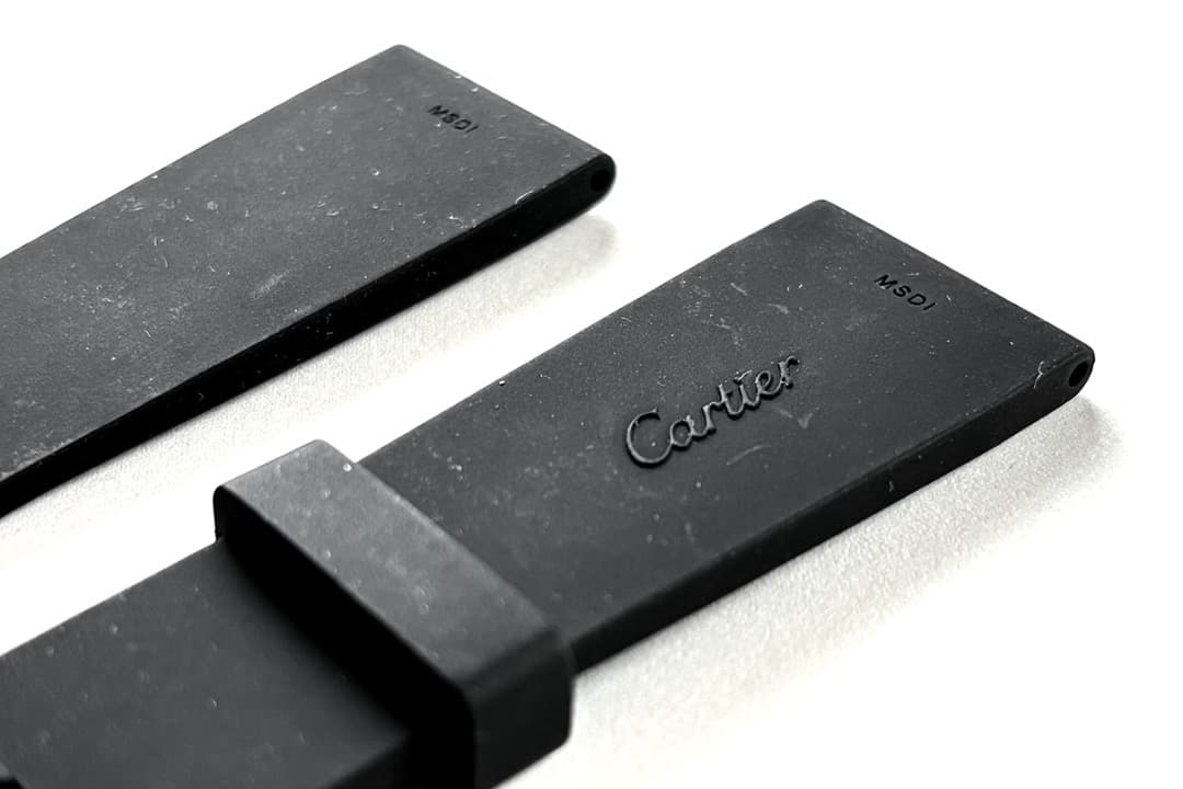 Cartier　純正　カリブルダイバー用ラバーベルト未使用品　55480円