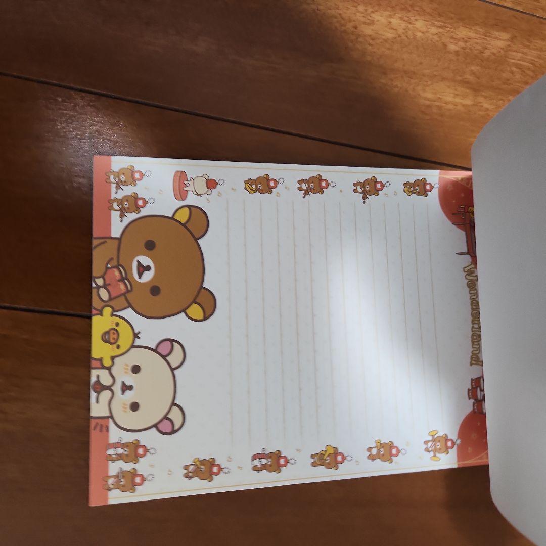 激レア　サンエックス　リラックマワンダーランド　リラックマ10周年　大メモ帳