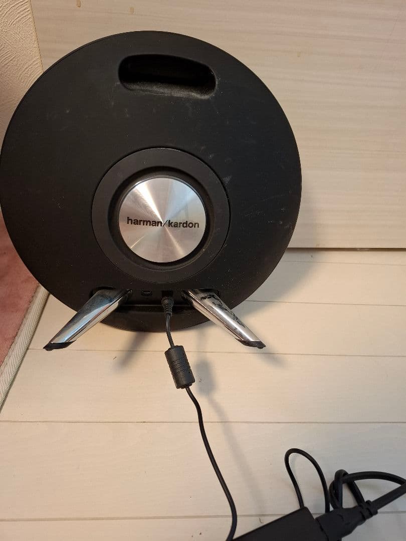harman/kardon 円形スピーカー ACアダプター付き