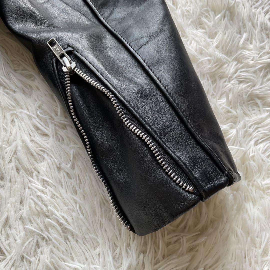 美品✨schott 641 レザージャケット　シングルライダース　本革　40 黒