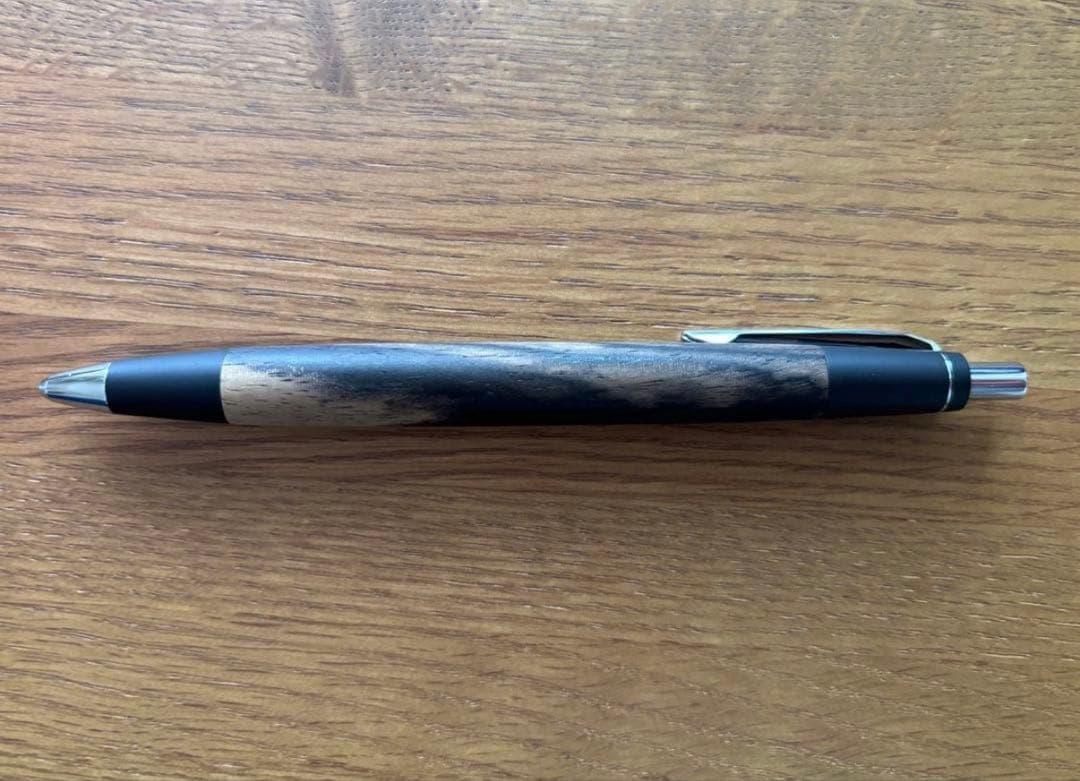 野原工芸　特上黒柿　【シルバー金具】