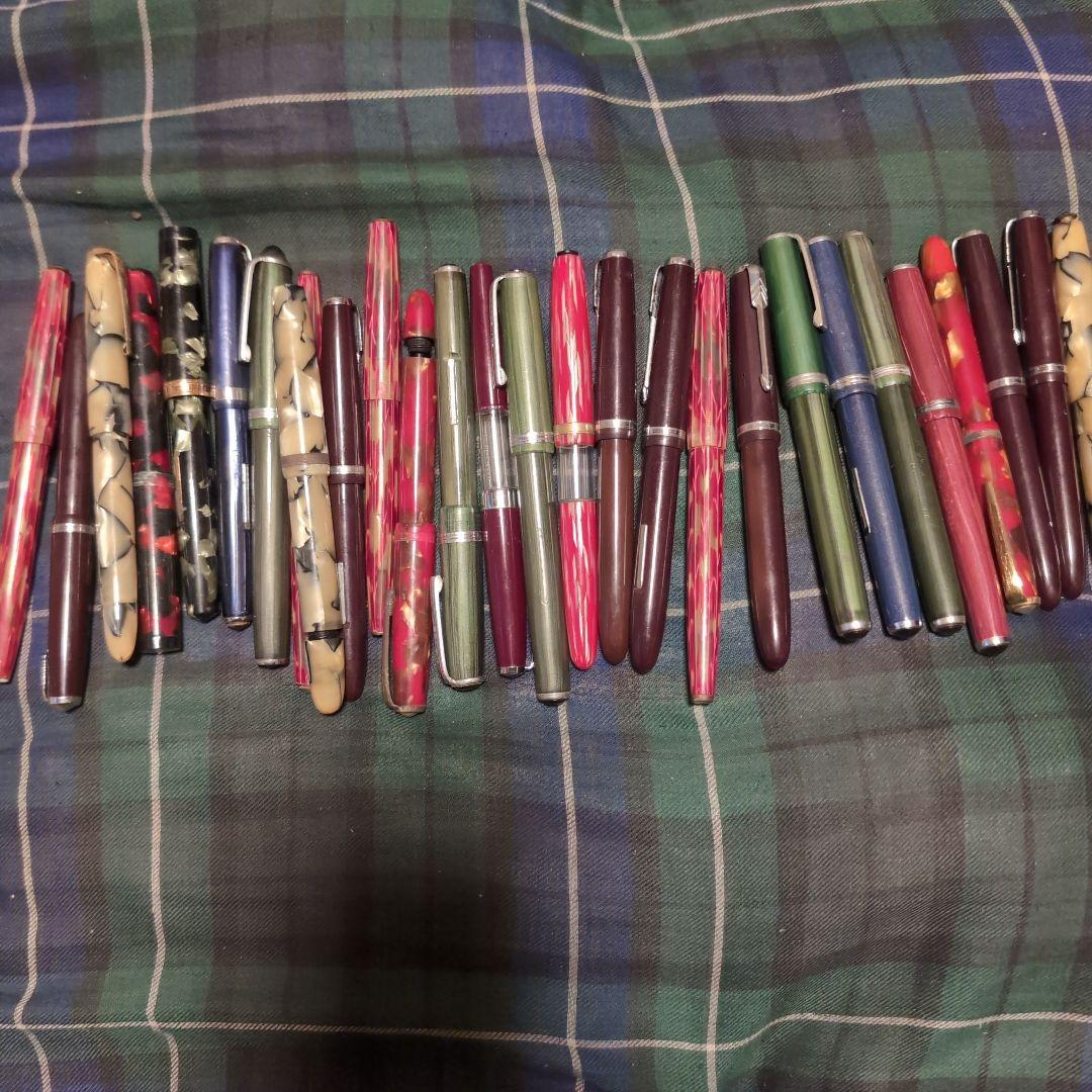 ケ*ん様 万年筆 　セルロイド　ペン先　ジャンク