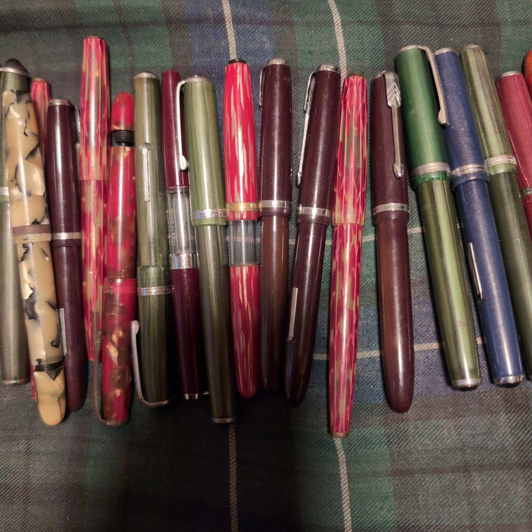 ケ*ん様 万年筆 　セルロイド　ペン先　ジャンク