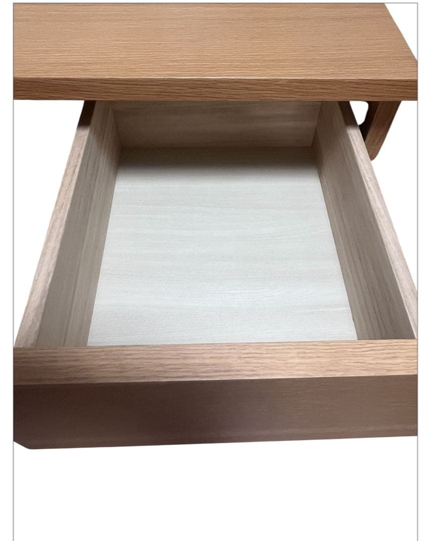 脚付廃盤希少　オーク材　無印良品　木製ＡＶラック