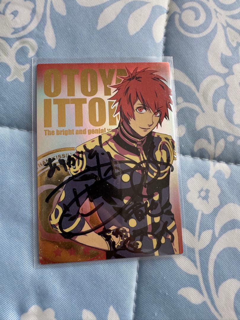 し*ん様 うたプリ 音也 直筆 直筆サイン トレカ トレーディングカード