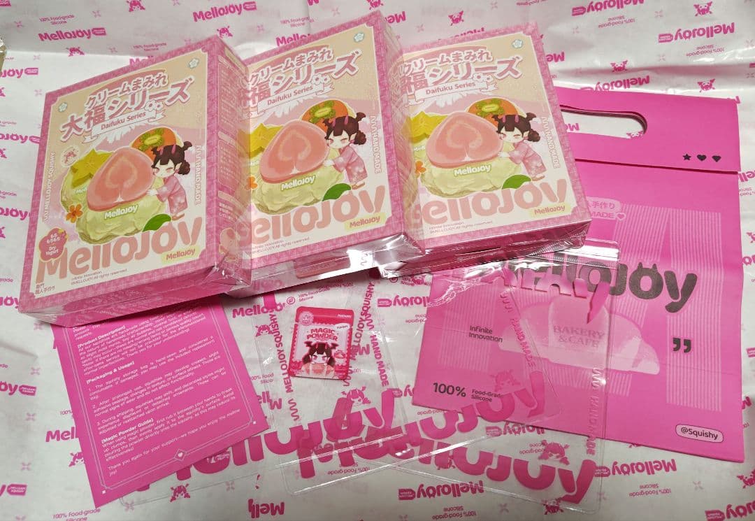 Mellojoy クリームまみれ 大福シリーズ 3個セット 新品未開封