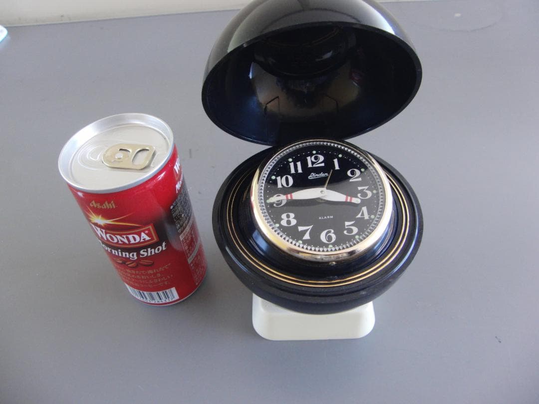 ７０’Ｓ？　RINDEN  ボーリングモチーフ目覚まし時計
