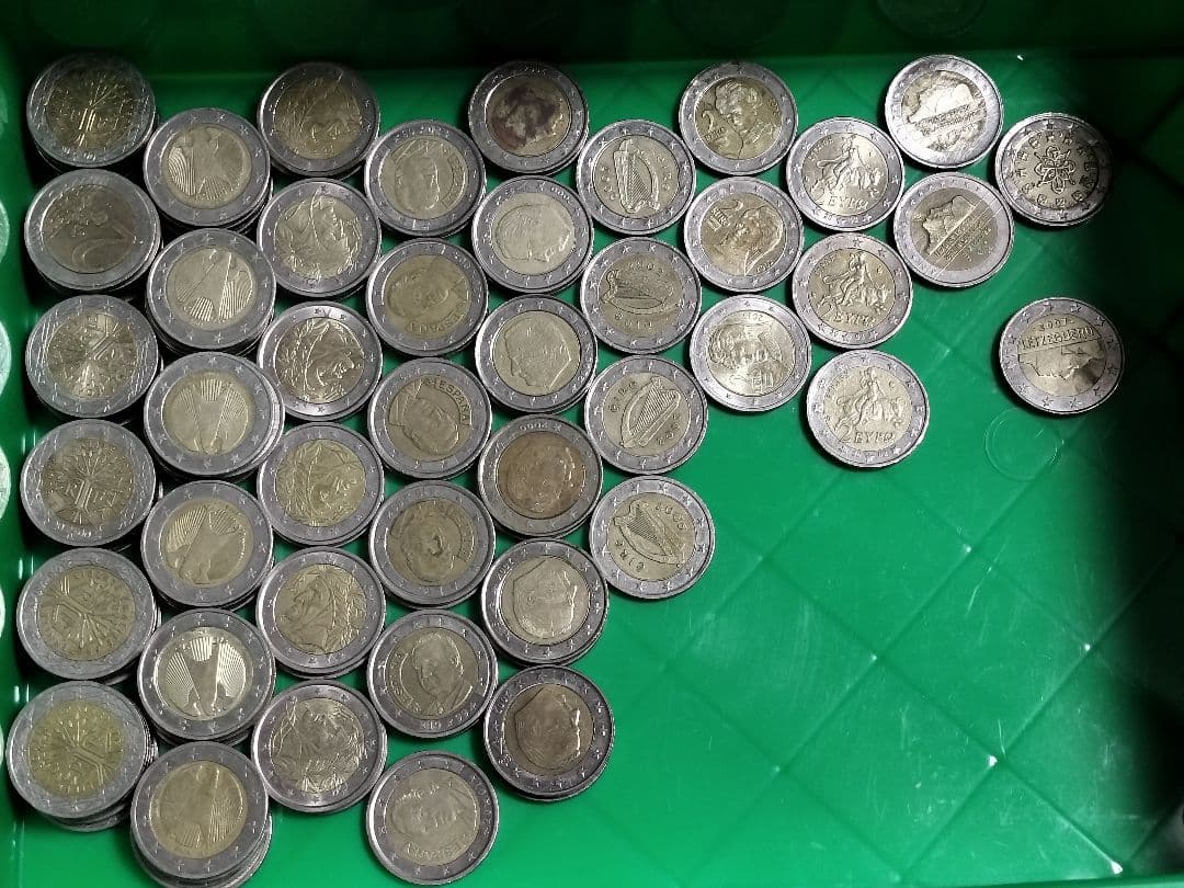 外国貨幣　ユーロ⚁　290EUR