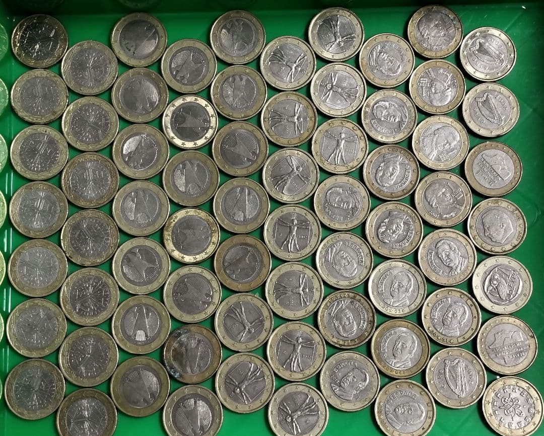 外国貨幣　ユーロ⚁　290EUR