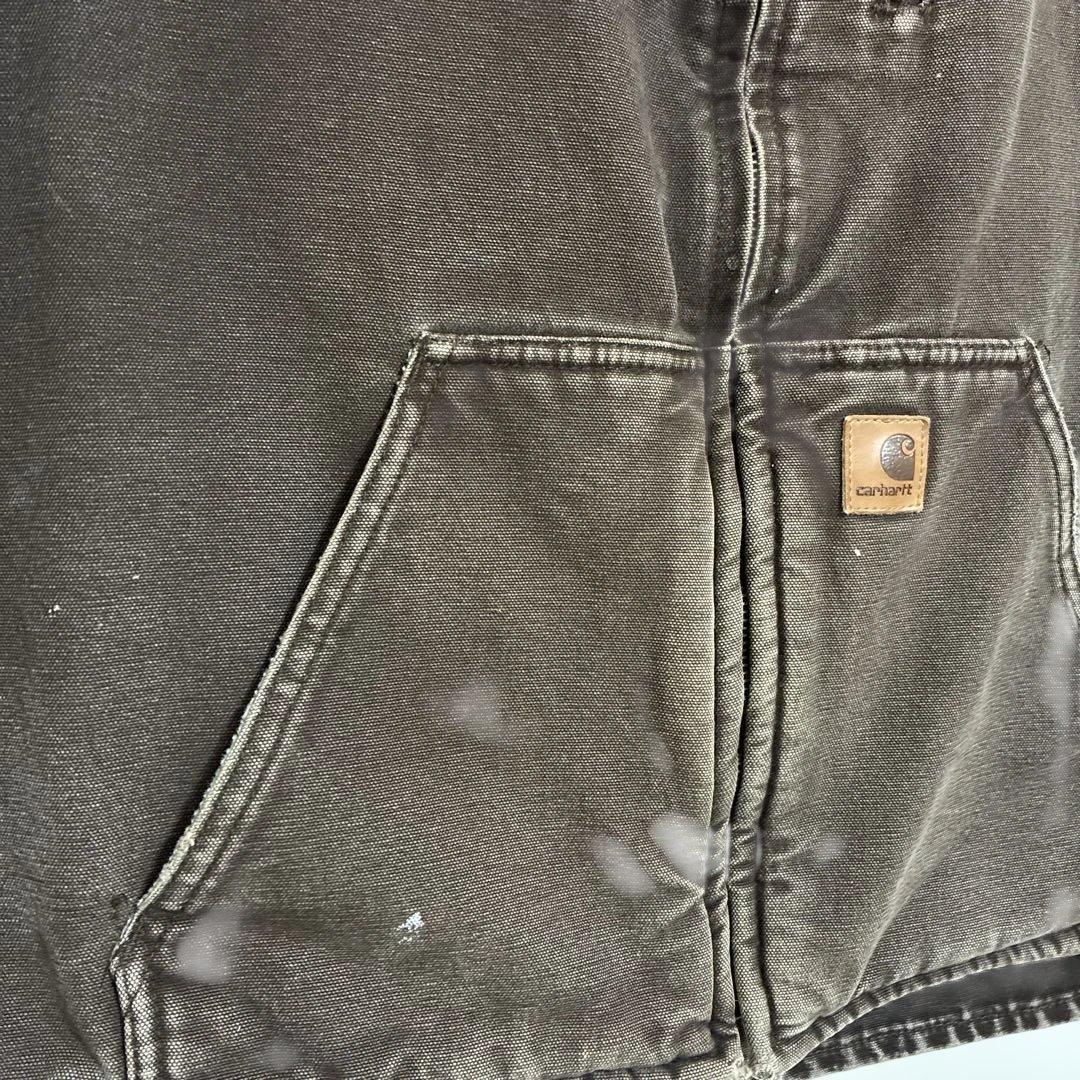 カーハート　メキシコ製　ダックベスト　裏ボア