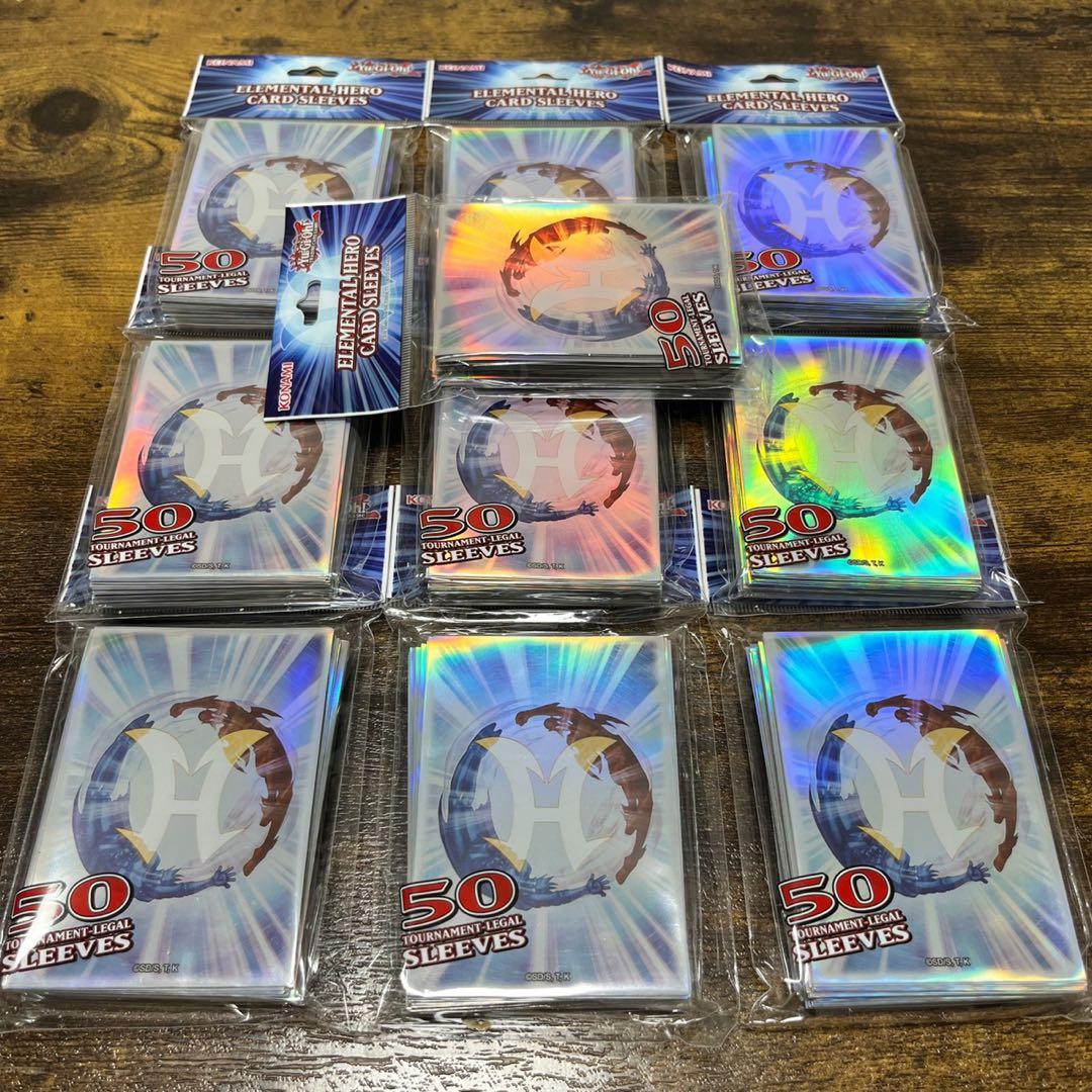 遊戯王【海外限定】ミラクルフュージョン 50枚入り スリーブ 未開封 10個‼️