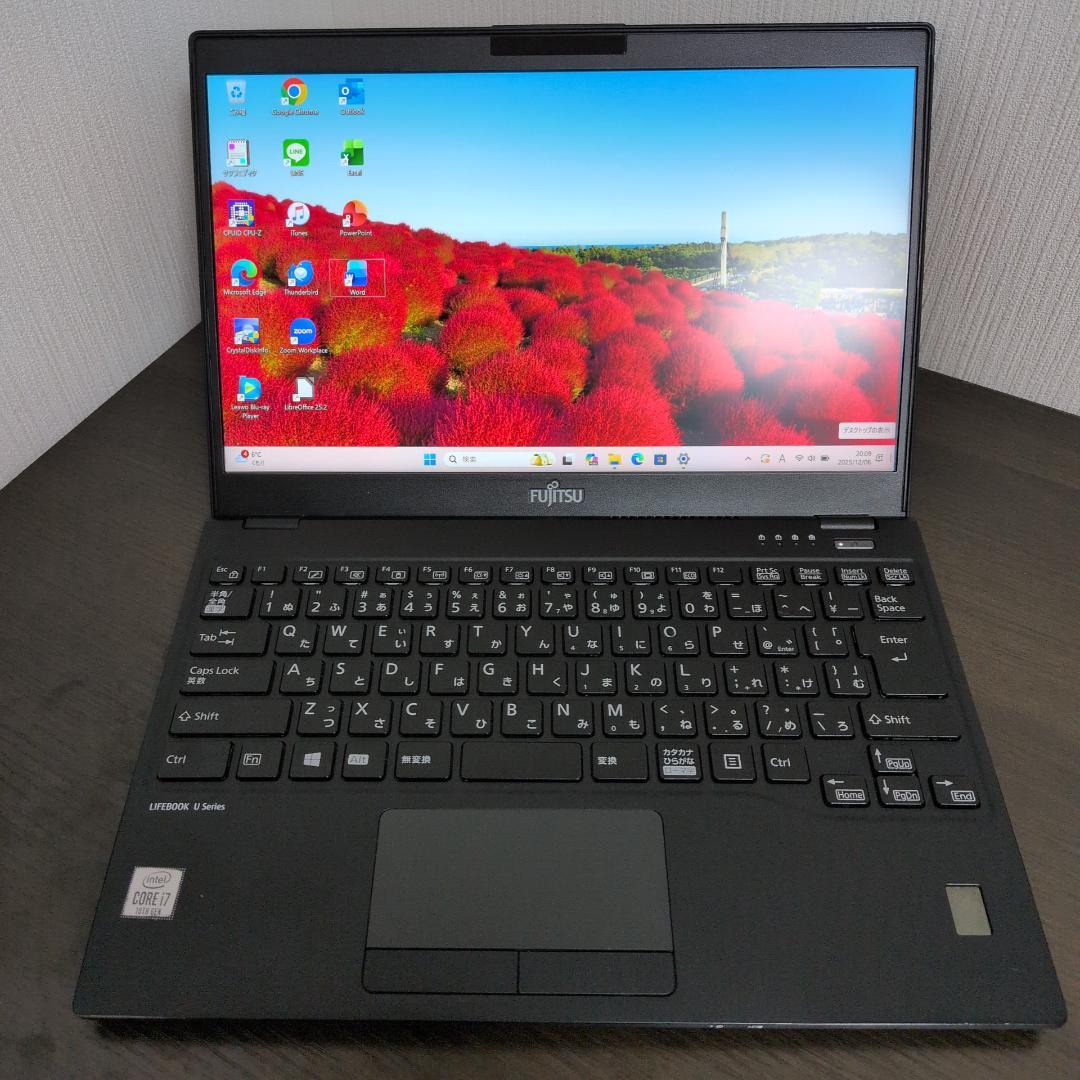 【第１０世代Corei7：薄型】富士通 U9310D／16GB／256GB