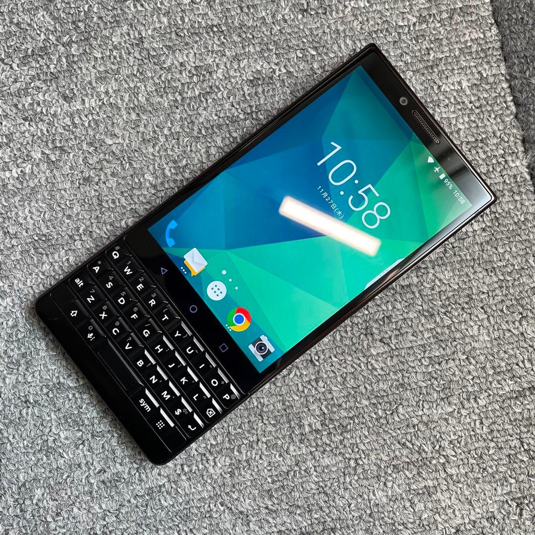 【美品】ブラックベリーKEY2 ＋ケース
